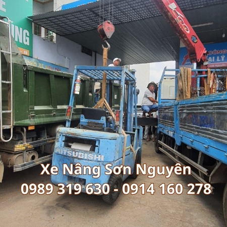 Xe nâng điện 2